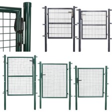 Gartentor Stabmattenzaun-Tor Gartentür Hoftür Zauntor Metall Gartenpforte Tor