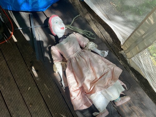 Marionette schöne maid burg - schöne,