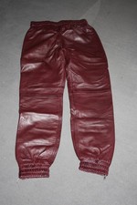 Lederjogginghose Jogginghose
