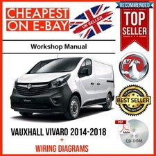 Vauxhall Opel Vivaro 2014-2018