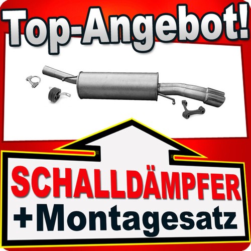 Endschalldämpfer für audi - endschalldämpfer, a6