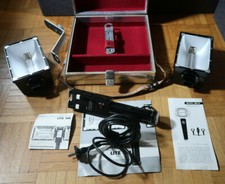 BOLEX Paillard Lite 2M - 2 Strahler Fotolicht Fotolampe Alu Koffer