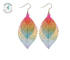 Ohrringe Baumblätter Laub