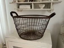 Alter Drahtkorb Kartoffelkorb