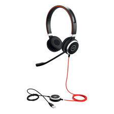 Jabra Evolve 40 MS Stereo Headset USB-A Cable with Controller HSC017 6399-823-10