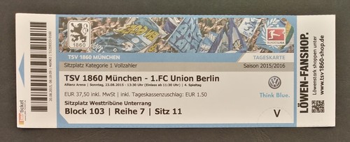 Ticket bundesliga 2015 - ticket, 2.