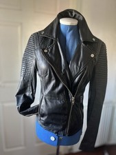 Barneys Echtleder Bikerjacke