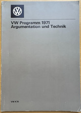 Kundendienst Prospekt Werbung Volkswagen, VW K70, Argumentation und Technik 1971