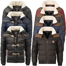 Geographical Norway warme Designer Herren Winter Stepp Jacke Winterjacke Neu