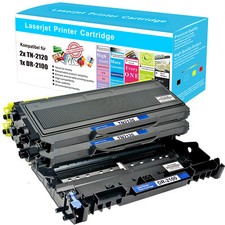 XXL Toner / Trommel für Brother TN-2120 DR-2100 DCP-7030 HL-2140 2170W MFC-7320