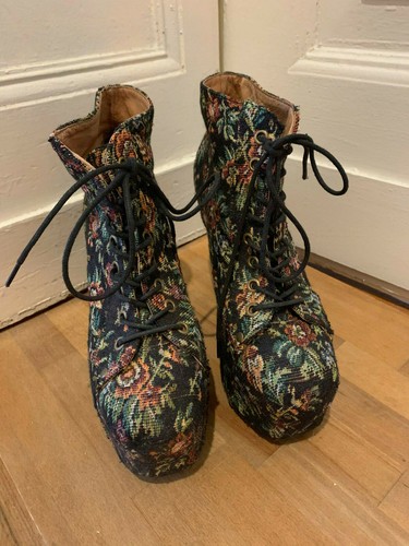 Platform plateau high heels - plateau,