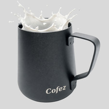 Edelstahl milchkännchen 350ml - edelstahl,