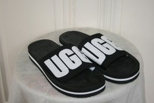 UGG Pantoletten Gummi Badelatschen  schwarz guter Zustand in Gr. 39