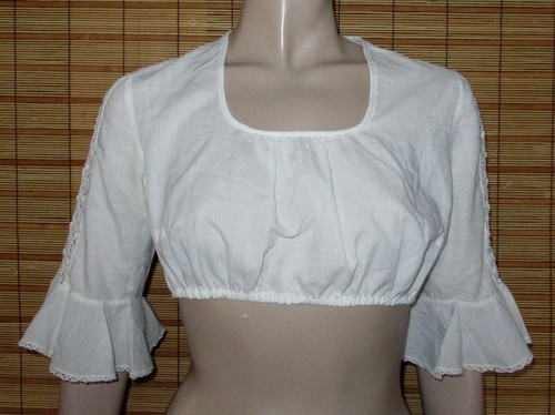 Weisse dirndlbluse - weisse,