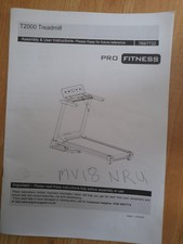 PRO FITNESS T2000 LAUFBAND