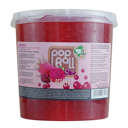 Popping boba drachenfrucht - popping,