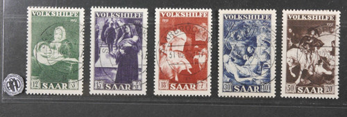 Treff saarland minr 309 313 - saarland, 309-313
