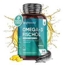 Omega 3 Fischöl - 240 Kapseln