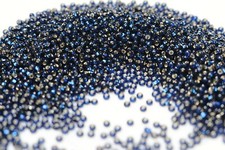 Rocailles Perlen Preciosa 10/0 Silver Lined 20 g 2,3 mm Glasperlen Beads 67100