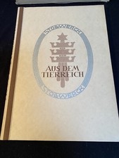 Stollwerck Sammelalbum Aus dem Tierreich 1932 vollständig in OVP
