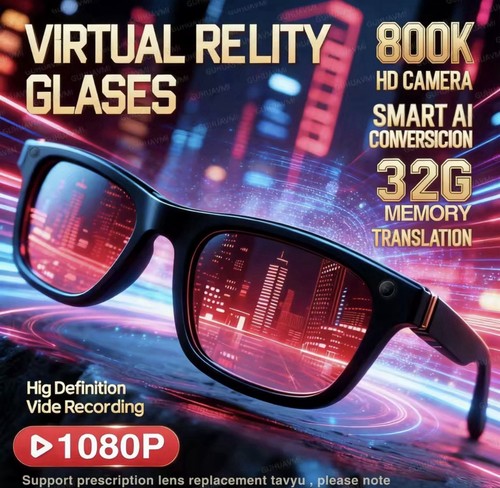 Smart glasses kamera - ai, 4k