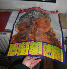 gr. Poster mit Kalender von