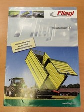 Fliegl Dreiseitenkipper Traktor Prospekt Tractor brochure 48