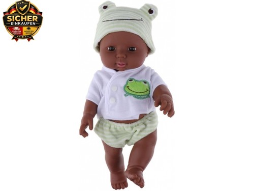Afrikanische babypuppe 30 cm - afrikanische,