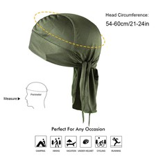 Sport Beanie Lauf Cap Fahrrad Kappe Piratenstil Leicht Atmungsaktiv