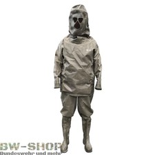 ORIGINAL BUNDESWEHR ABC SCHUTZANZUG GUMMI ZODIAC 4-TLG ARMEE BW VOLLSCHUTZ ANZUG