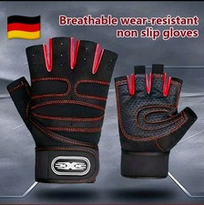 Unisex Trainingshandschuhe Fitnesshandschuhe Sport Handschuhe Gym Fitness Gr. L
