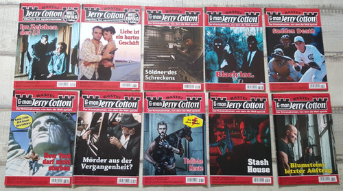 Jerry cotton romanhefte - 10,