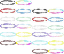 24 Stück Choker Halsband Set