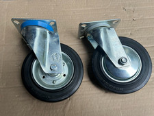 2 Stück  Lenkrollen  140mm / 70  Kunststoffrad  Rolle Rad / Cont2Pal4K8