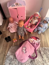 Baby Born Set , Badewanne, Kleiderschrank, Fahrrad Set(Kleidung) U. Mehr ❤️