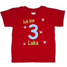 Geburtstag T Shirt  Ich bin 3