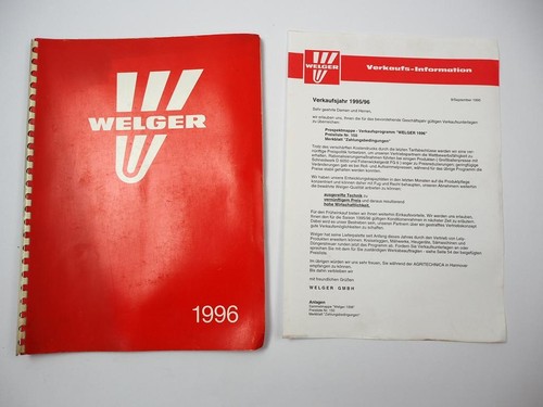 Welger prospektmappe - welger,