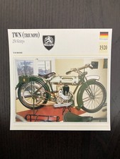 MOTORRAD STECKKARTE Sammlung ATLAS TWN TRIUMPH 250 KNIRPS