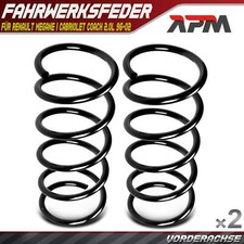 2x Federn Fahrwerksfeder Vorne