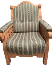 Original VOGLAUER Sitzgarnitur 4-tlg Couch Sessel Tisch Serie Anno 1900 Massiv1