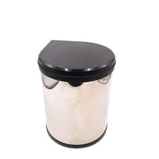 Hailo Einbaumülleimer Abfallsammler Haushalt Compact Box 15 Liter Schwarz Edelst