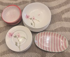 Rosenthal „Jade Magnolie“ Porzellan Geschirr- Set  20 Teile + Bloomingville