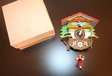 Kienzle, Schwarzwälder Kuckucksuhr,  Vintage Schaukeluhr, 50er, Westgermany, OVP