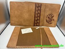 Buchhülle aus Kunstleder m. Lesezeichen DDR VEB Solid- Lederwaren versch. Motive