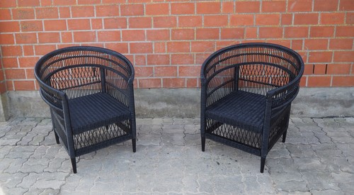 Rattan kuba asia stühle - rattan,