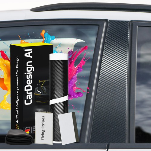 Dekor carbon für audi - dekor, a3