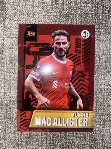 Topps gold alexis mac - topps, allister
