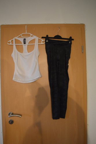Leggings mit camouflage muster - mit, camouflage-muster