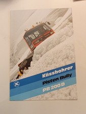 Original Prospekt Kässbohrer Pisten Bully Pistenbully PB 200 D N4