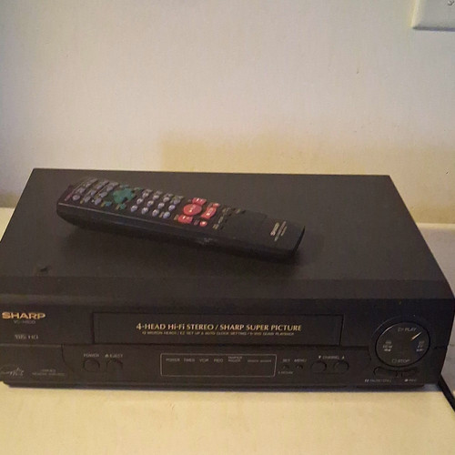 Sharp h800 vhs - vhs, 4-head
